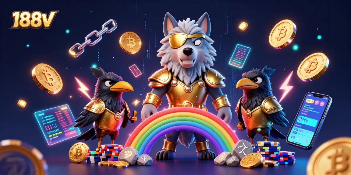 Engage with the magic of 188v as legendary Norse figures explore a vibrant casino world.