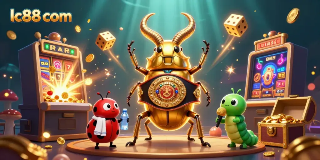 Engage in thrilling casino action with lc88 com through colorful slot machines and vibrant characters.