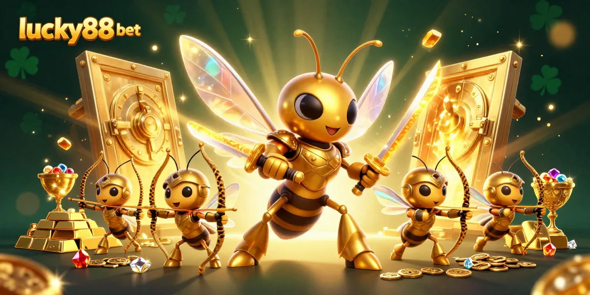 Experience the thrill of lucky88 bet with dazzling golden jackpots and immersive gaming elements.