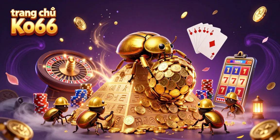 Experience the excitement at trang chủ Ko66 with vibrant gameplay elements and golden treasures.