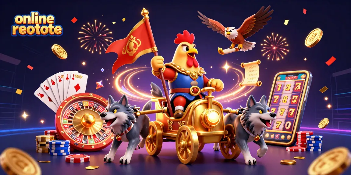 Engage in online roulette with strategic gameplay through a casino adventure illustration.