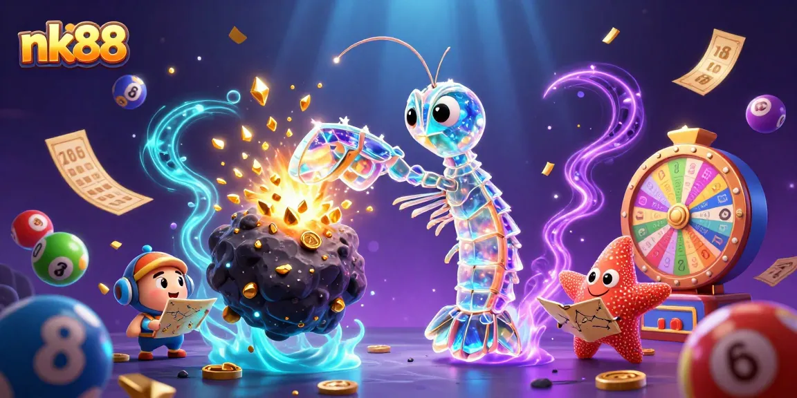 Engage with the thrilling world of nk88 casino featuring dynamic gambling elements and vibrant characters.