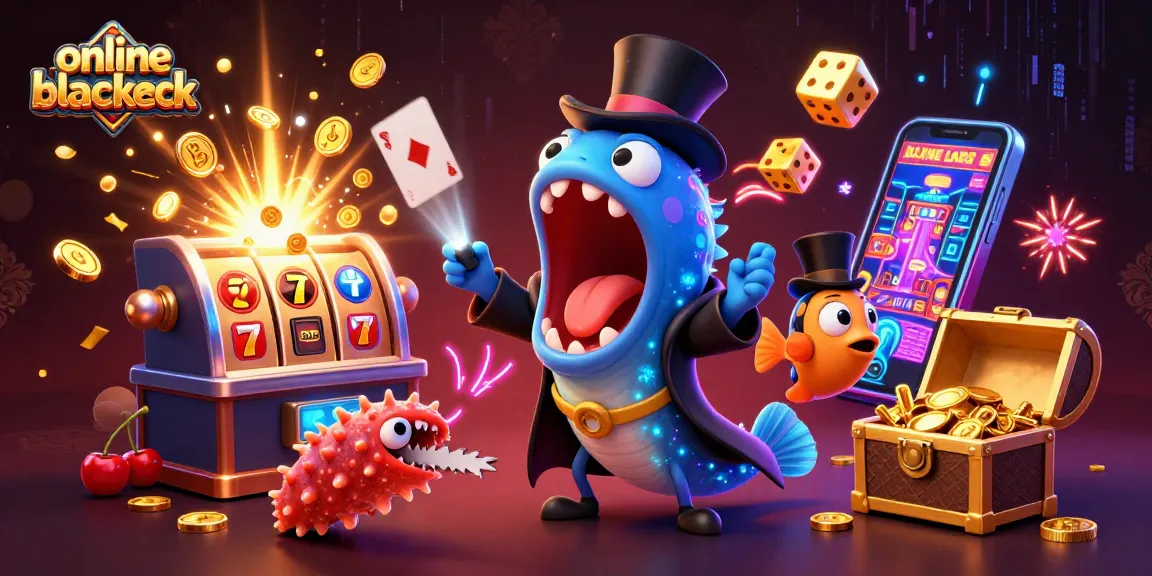 Engage in online blackjack magic with vibrant characters, dazzling casino elements, and enchanting effects.